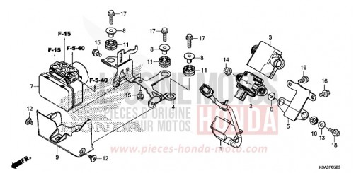 ABS MODULATOR CBF300NAJ de 2018